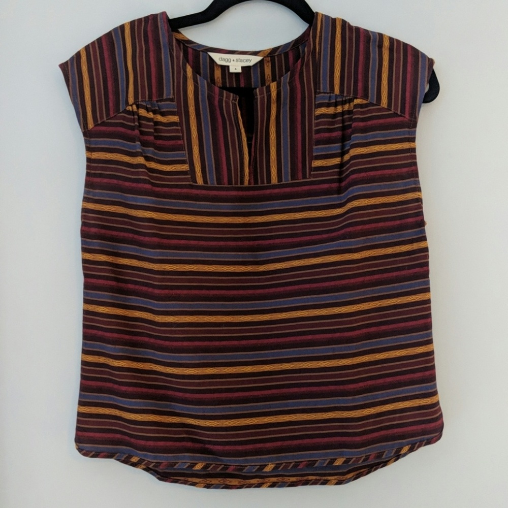 Boxy Linen-Cotton Blouse